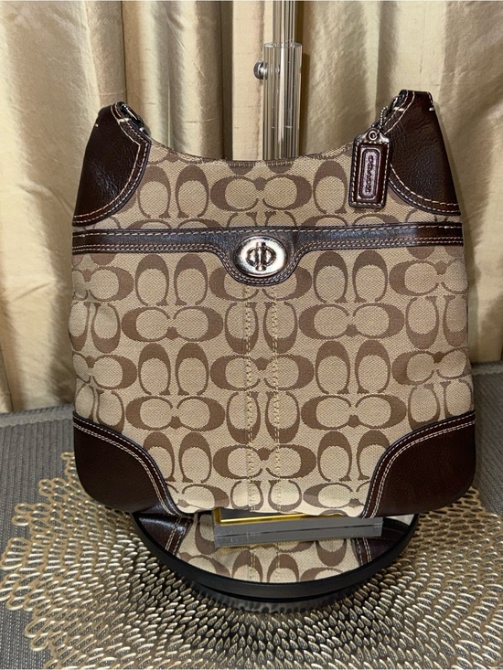 Coach Handbags - Coach Penelope Signature Jacquard Hippie Crossbody F13979